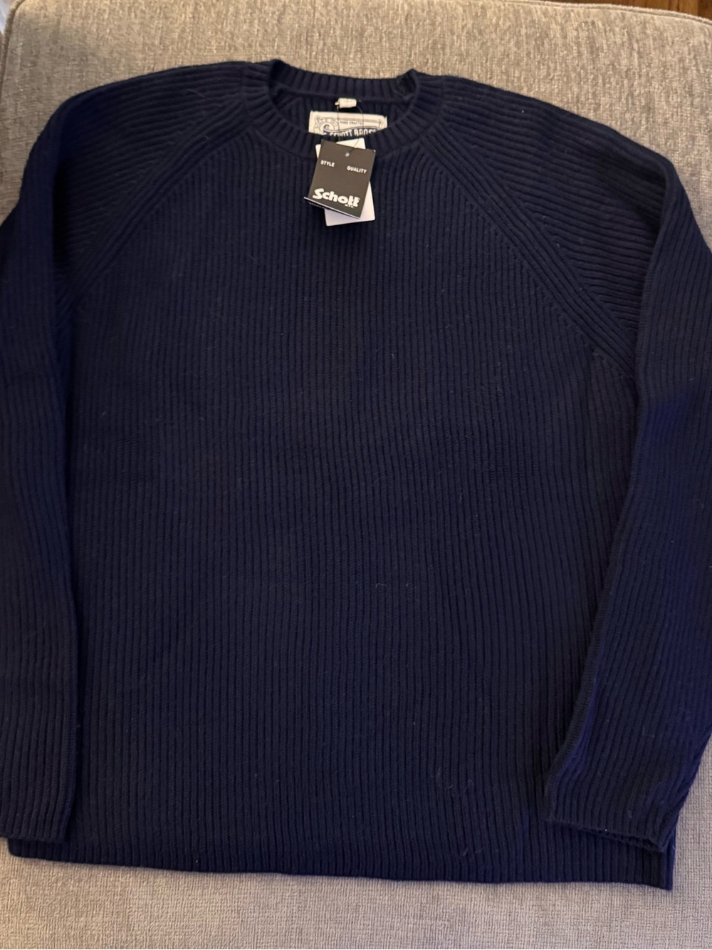 NWT Men’s Schott wool sweater